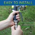 thumbnail image 3 of 5pcs Stainless Steel Garden Hose Quick Connect Fittings, 3 of 5