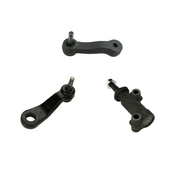 3 Piece Kit Idler, Pitman Arm with 3 Grooves, Bracket Pivot Fits select: 2001-2010 CHEVROLET SILVERADO, 1999-2006 GMC NEW SIERRA