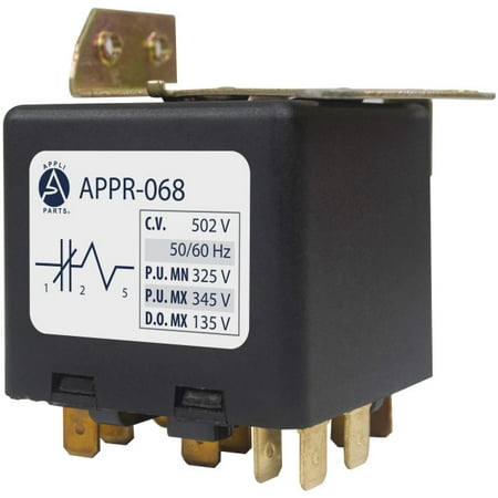 Appli Parts APPR-068 Potential Relay 068  Coil Voltage 502 V  Min Pick up 325 V  Max Pick up 345 V  Max Drop Out 135 V  50/60 Hz Universal replacement for HVAC and Refrigeration units price history on PriceWatchPro