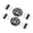2 sets, variant on Low Noise ICS43434 MEMS Microphones Module With I2S Communication For Clear Sound Recording And DSP Integrations