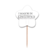 thumbnail image 1 of Quote yo importantes en lingüística Selección de pastelitos Star lable Flag en palillos de dientes, 1 of 3