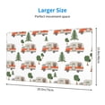 thumbnail image 2 of Kdxio Camp Van Print Large Gaming Mouse Pad,Non-Slip Base,Water Resist Keyboard Pad for Gamer,Office & Home,29.5 x 15.8 in, 2 of 6