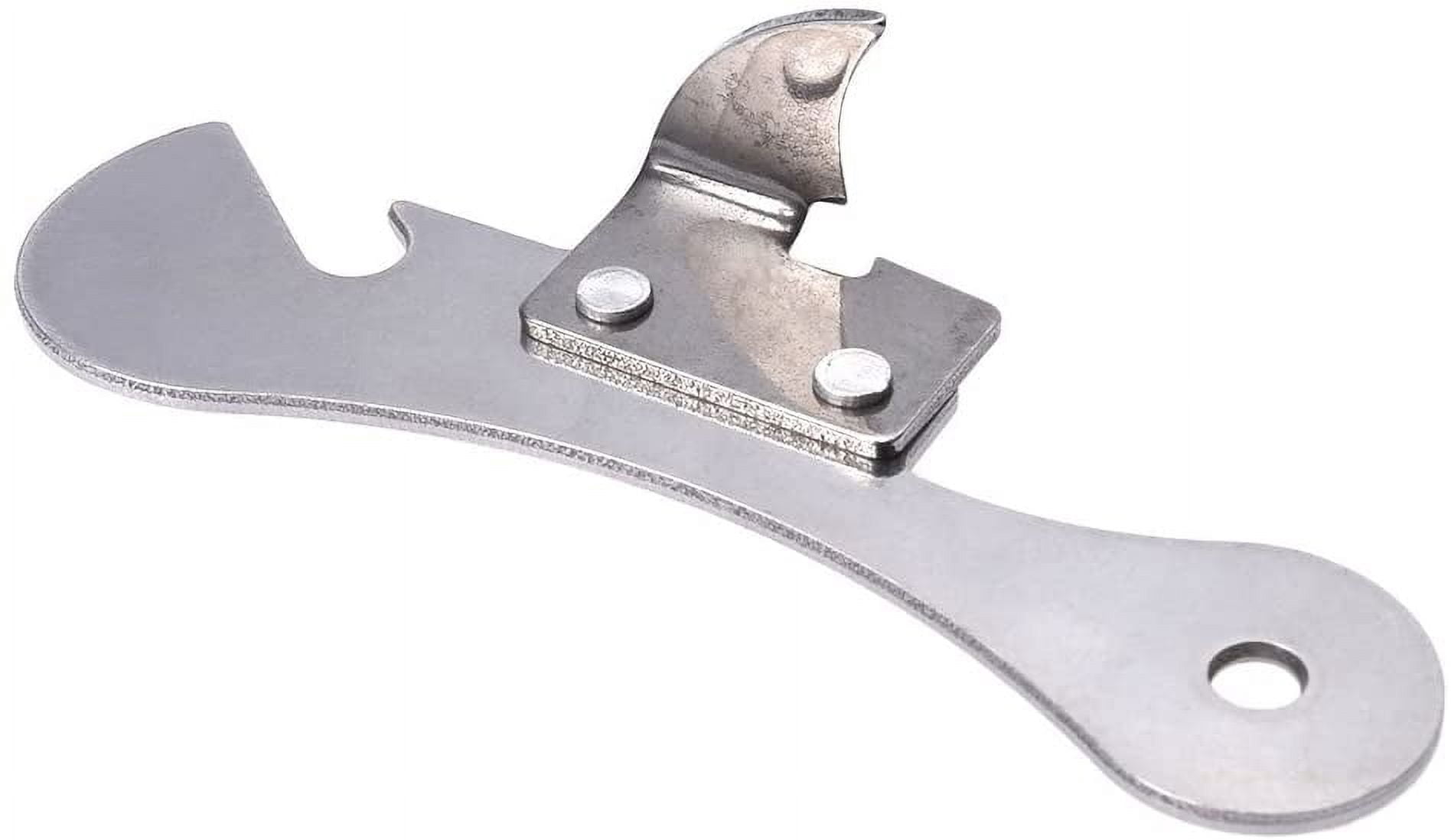 FRKSMD-of Corkscrew Stainless Steel Compact Manual Tin Can Opener Manual Tin Can Opener Bottle Jar Beer, As Pic Shows