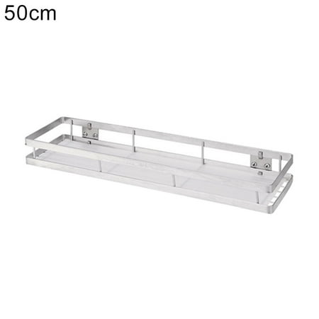 

SSBSM Stainless Steel Storage Shelf Kitchen Spice Bottle Jar Bathroom Rack Organizer