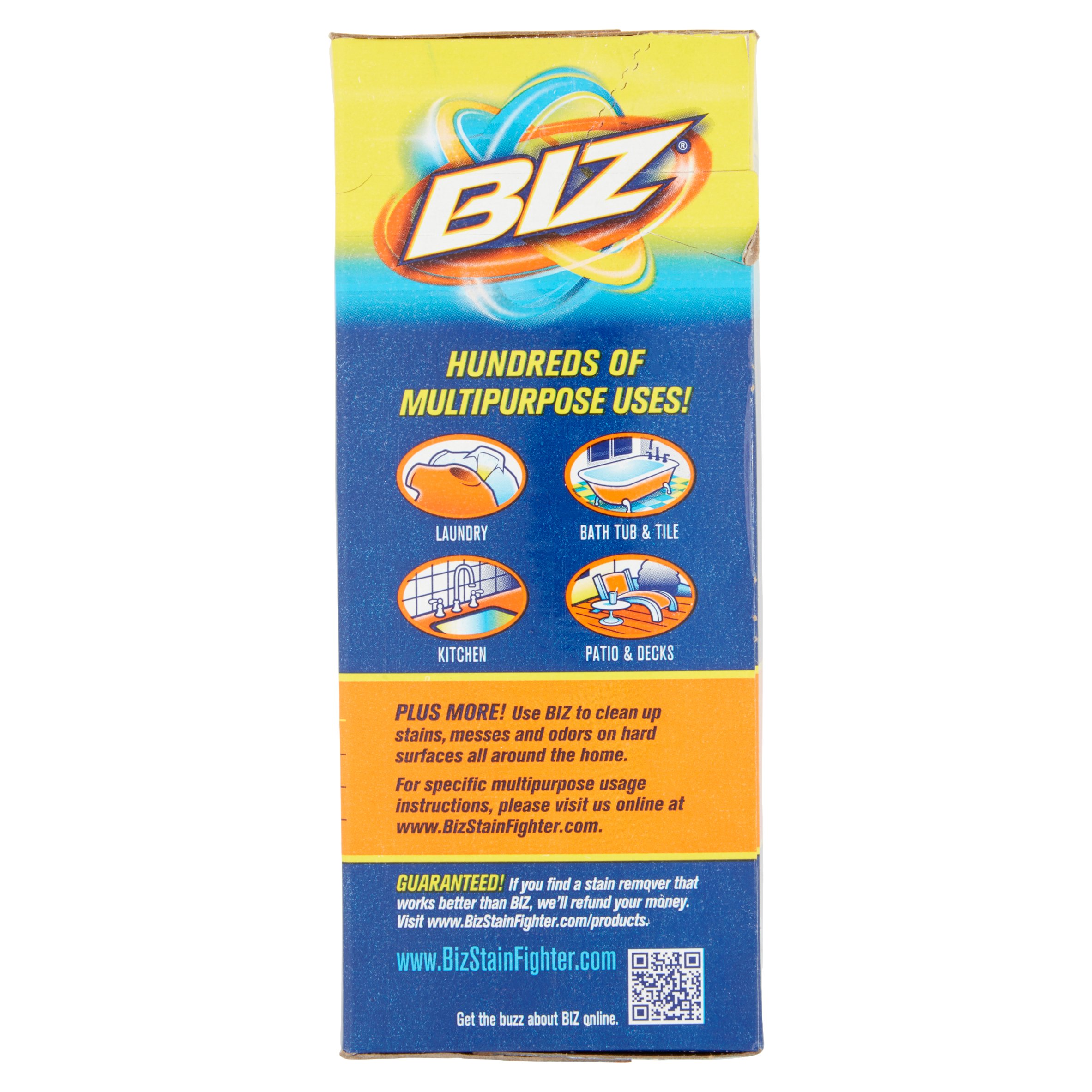 BIZ Stain and Odor Eliminator Powder for Tough Stains, 60 Oz - image 3 of 3