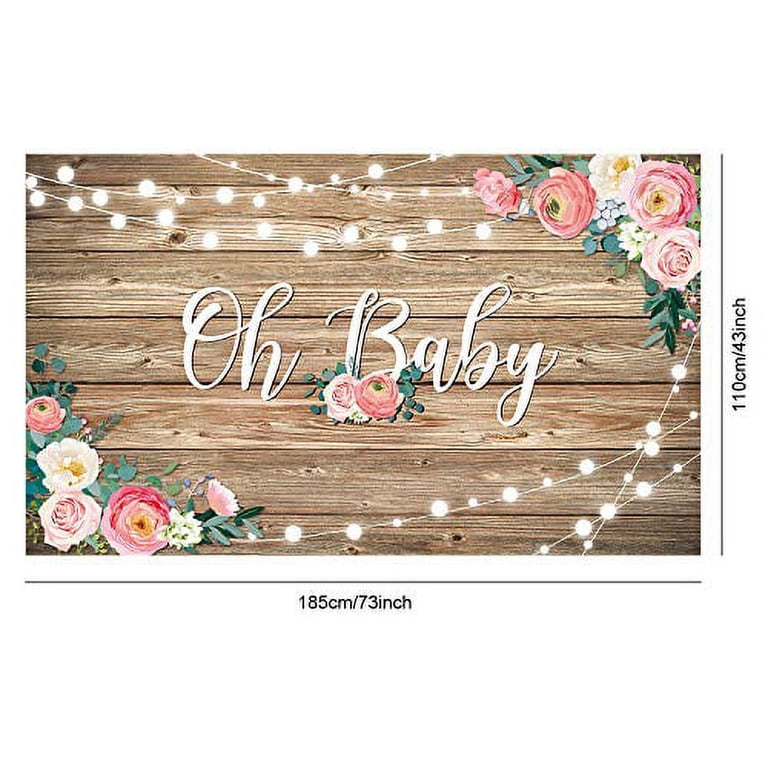 Rustic Baby Shower Banner Marathi Wholesale Baby New Shower