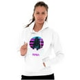 thumbnail image 3 of Vaporwave NASA Space Shuttle Specs Unisex Plus Size Hoodie Brisco Brands 2X, 3 of 5