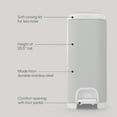 thumbnail image 5 of Diaper Genie Select Pail,Grey, Stainless Steel,1 Diaper Pail, 1 Square Refill - 165 Count, Infant, 5 of 14