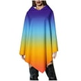 thumbnail image 2 of Pincandy Women Poncho Style Hoodie Sweater Fleece Cover Up for Cold Weather, 2 of 7