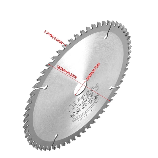 Finishing Saw Blade, Precise Cutting Labor-Saving Tooth Circular Saw Blade, Efficiency Circular Saw Blade Wood For Copper Iron