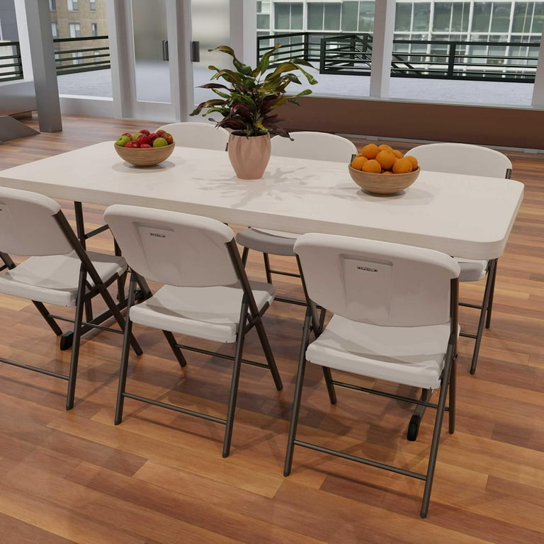 Lifetime 6 ft. Professional Grade Folding Table Almond 80249