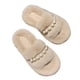 thumbnail image 4 of Zapatillas para mujer, pantuflas peludas de imitación para mujer, pantuflas mullidas para mujer, pantuflas de invierno compactas y livianas, 4 of 8