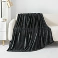 thumbnail image 4 of Couverture en peluche Mainstays noir, 4 of 6