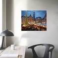 thumbnail image 3 of GOSMITH Christmas Market In Germany Poster Canvas Pictures Wall Art Decor Prints Printing For Living room/Home/Office, 3 of 4