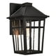 thumbnail image 1 of Lámpara de pared para exteriores Darkaway, 36 cm, aluminio, impermeable, color negro, 1 of 9