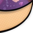 thumbnail image 3 of 36.2 Inch Round Floor Mat Cute Pink Mermaids Carpet Decor Rug for Living Room Bedroom, 3 of 6