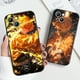 thumbnail image 4 of Demon Slayer Agatsuma Zenitsu funda de teléfono para Apple iPhone 16, 15, 14, 13, 12 mini, 11, XS, X, 8, 7 Pro Max Plus, cubierta negra de silicona suave, 4 of 5