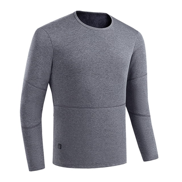 Traje de calefacción de invierno para hombres y mujeres, ropa interior térmica, fuente de alimentación móvil USB, calefacción inteligente de cuerpo entero