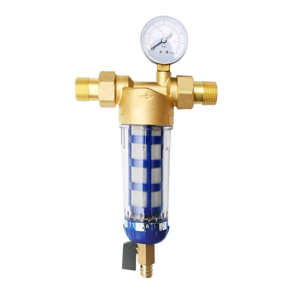 Xingzhi Whole House Water Pre Filter System 1inch 40 Micron for Kitchen Well Water
