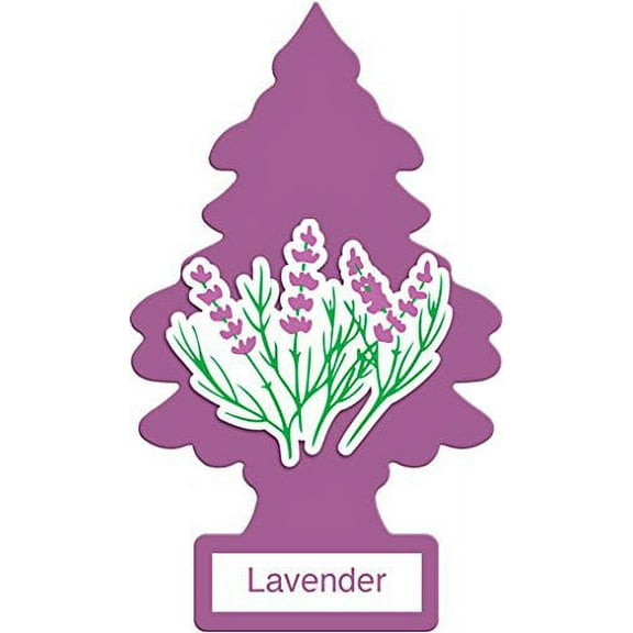 Car Freshener Little Trees 72 pack Case Assorted Scents (Lavender)