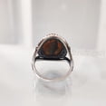 thumbnail image 4 of Natural Bumblebee Jasper Ring, Bumblebee Jasper Ring, Birthstone, Bohemian Band, 925 Sterling Silver, Womens Ring, Christmas, Thanksgiving, Handmade, Statement Jewelry, Natural Gemstone Ring, 4 of 8