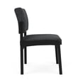 thumbnail image 4 of Fauteuil d'Appoint Sans Accoudoirs Lenox en Acier pour Réception / Acier Noir / Gris Foncé, 4 of 5