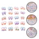 thumbnail image 4 of 40 gomas para el pelo sin costuras para niñas pequeñas, accesorios para el cabello, 4 of 7