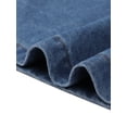 thumbnail image 5 of Denim Dress for Women V Neck Cap Sleeve Loose Above the Knee Casual Tunic Jean Dress Blue XS, 5 of 6