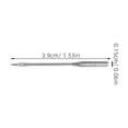 thumbnail image 2 of KONTONTY 60Pcs Lightweight Stainless Steel Sewing Machine Needle Set for Cotton Silk Quilting Embroidery Projects, 2 of 8