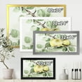 thumbnail image 4 of Designart 'Ancient Green Appels' Farmhouse Framed Art Print, 4 of 4