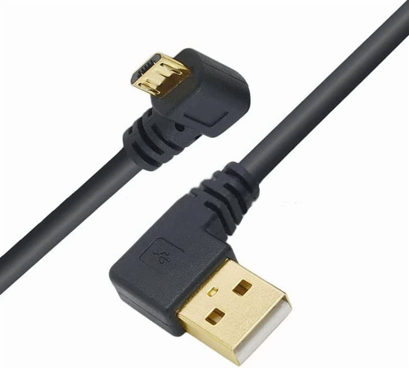 BUTTERFLY- Right Angle Micro Usb Cable Short To Charging 90 Micro 5P