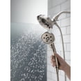 thumbnail image 7 of Delta Universal Showering Components H2Okinetic® In2ition® 4-Setting Two-in-One Shower in Chrome 58471-PK, 7 of 7