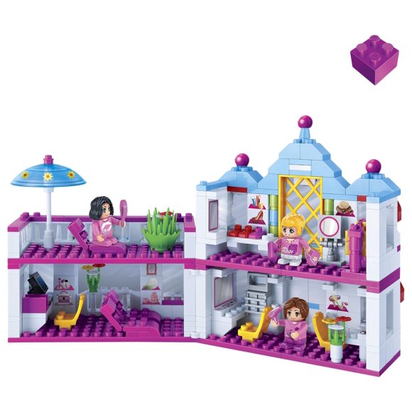 Kit de construcción BanBao Salón de Belleza 382 piezas