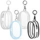 thumbnail image 4 of Bolsa de exhibición de figuras, bolsas transparentes con cremallera, bolsa para muñecas, llavero, estuche de exposición, almacenamiento pequeño para muñecas, 4 Uds., 4 of 6