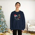 thumbnail image 5 of Christmas Dragon Sweatshirts,Women Christmas Sweatshirts, Dragon Sweatshirt, 5 of 5