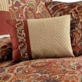 thumbnail image 2 of Benjara BM226207 Polyester Comforter Set with Paisley Print, Red - Queen Size - 14 Piece, 2 of 2