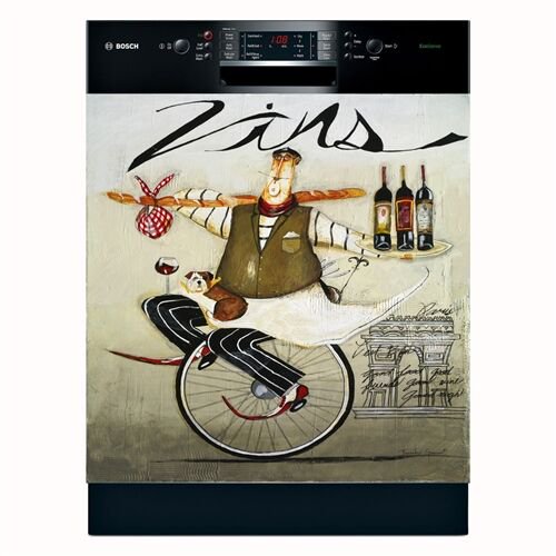 Appliance Art Wine & Grapes Vintage Vineyard Dishwasher Cover Kitchen