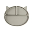 thumbnail image 2 of Set de Alimentación de Silicona Carestino Gatito Cemento, 2 of 6