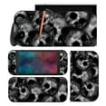 thumbnail image 2 of KIPLINK Skull Design Vinyl Decal Skin Set for Nintendo Switch - Full Console & Joy-Con Controller Sticker Kit, Anti-Scratch & Waterproof, Multiple Designs, 2 of 13