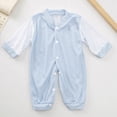 thumbnail image 6 of NOLDARES Preemie Newborn Baby Boy Girl Clothes Infant Clothing Romper Pant Outfits Set Layette Essentials 8 Pieces Set(A091-Blue), 6 of 8
