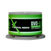 X Digital Media DVD-R 8X 50-Pack