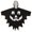 Black-4, variant on JAJAHO Kids Halloween Capes Boys Girls Pumpkin Face Cloak Hoodies Party Accessories 4-12Y