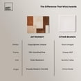 thumbnail image 6 of Cream and Brown Panels IV Canvas Modern Boho Abstract by Art Remedy, Gallery Wrapped, 24 x 20, 6 of 7