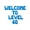 Blue, variant on Letter Balloons - WELCOME TO LEVEL 60 16" Inch Alphabet Letters Foil Mylar Balloon Birthday Party Banner (Purple)