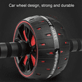 thumbnail image 4 of Big Ab Roller for Abs Workout Ab Roller Wheel Exercise Equipment for Core Workout Abdominal Wheel Roller for Home Gym, 4 of 5