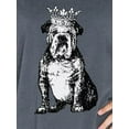 thumbnail image 2 of Old Glory Juniors Bulldog Crown Long Sleeve Graphic Slouch Top, 2 of 5