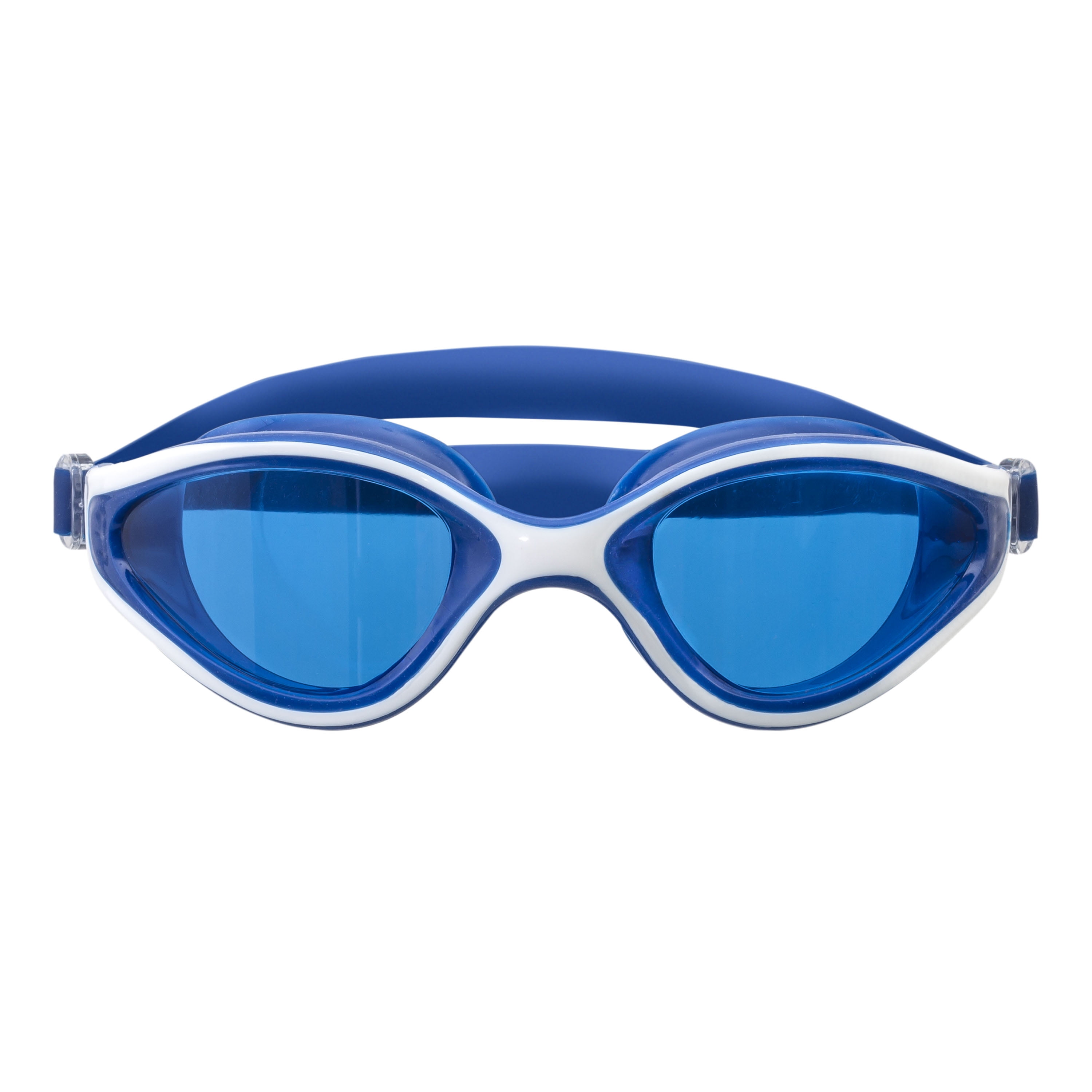 Dolfino Performa Blue and White Swimming Sport Goggles