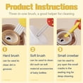thumbnail image 4 of Sltwyw 3-in-1 Cup Cleaning Brush Set - Straw & Lid Scrubber with Nylon Bristles, Portable Bottle Crevice Cleaner for Dishwasher-Safe Items, 4 of 9