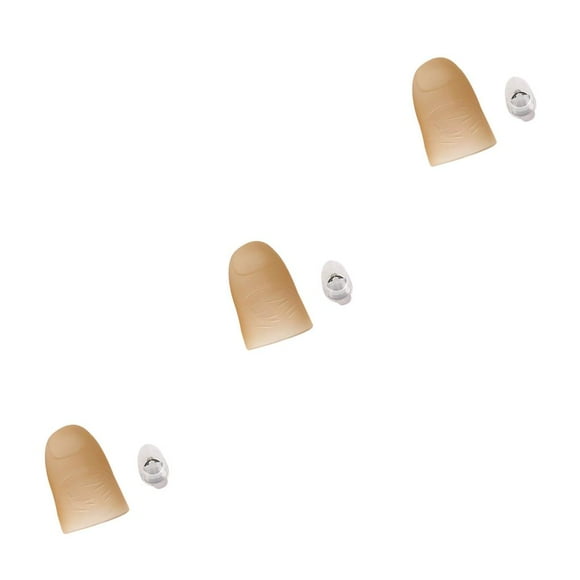 Maytalsory LED Light Funny Mini Lamp Multiple-colored Thumbs Lights Colorful Performance Lamps Appearing Bar Supplies Trick Prop No.1 3Set
