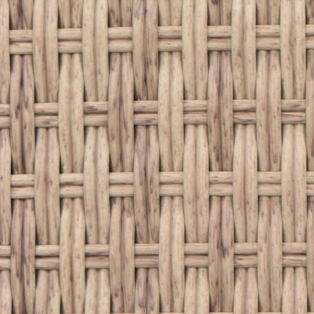 Kepooman 2-person Lounges Sunbed for Patio, Beige